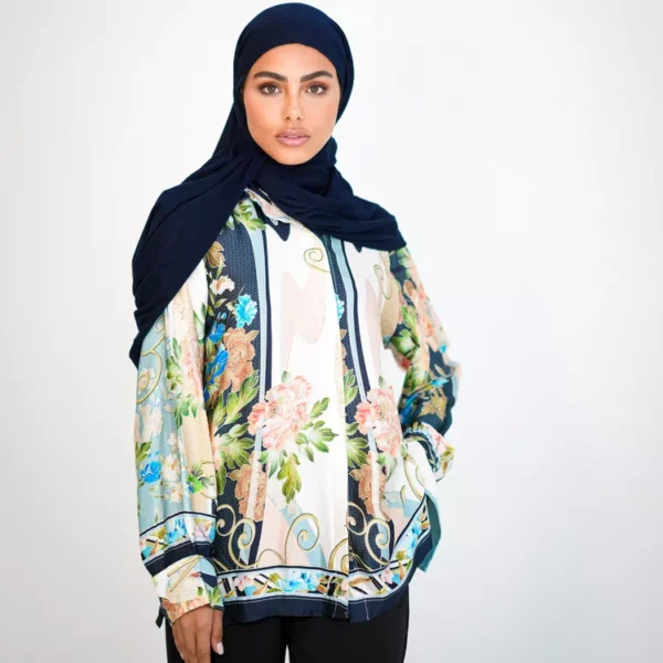 شومیز پارچه سیلک اماراتی رمیصا