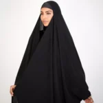 چادر عربی طرح راه راه شاین دار