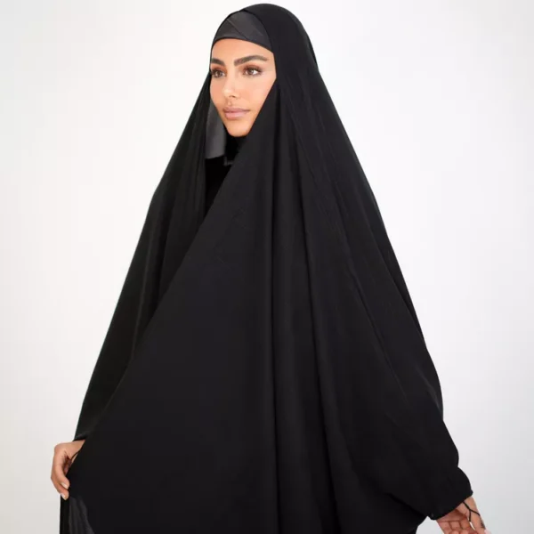 چادر عربی طرح راه راه شاین دار