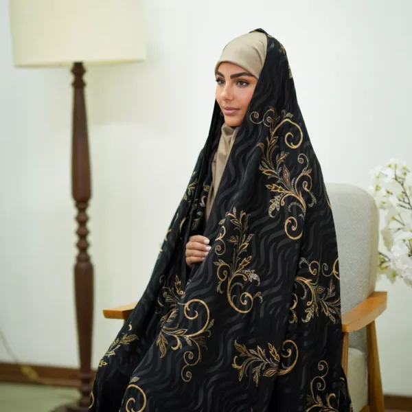 چادر ژاکارد اندونزی طرح گندم