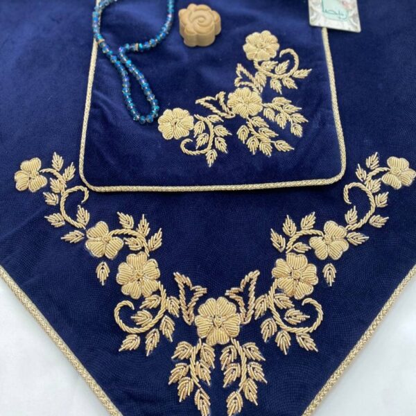 جانماز دو تکه سرمه دوزی