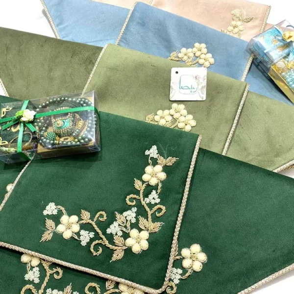 جانماز دو تکه سرمه دوزی