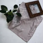 شال ساتن ژاکارد ترک - Image 4